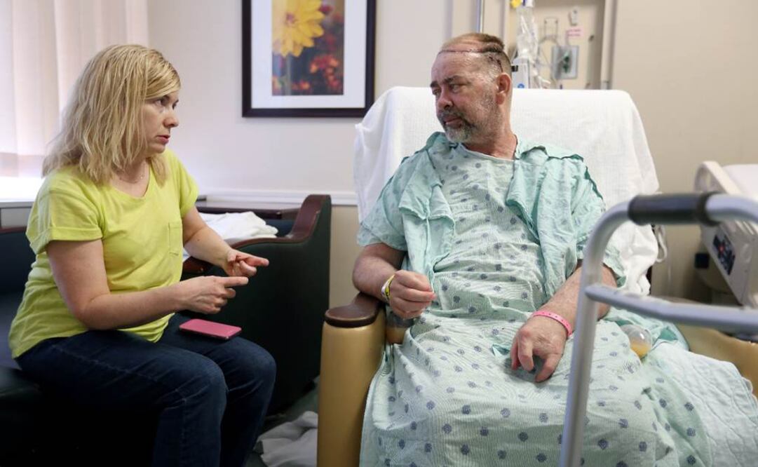 Boysen, se convirtió en el primer paciente en recibir un trasplante simultáneo de tejido craneofacial junto con trasplantes de órganos sólidos (Foto: AP)