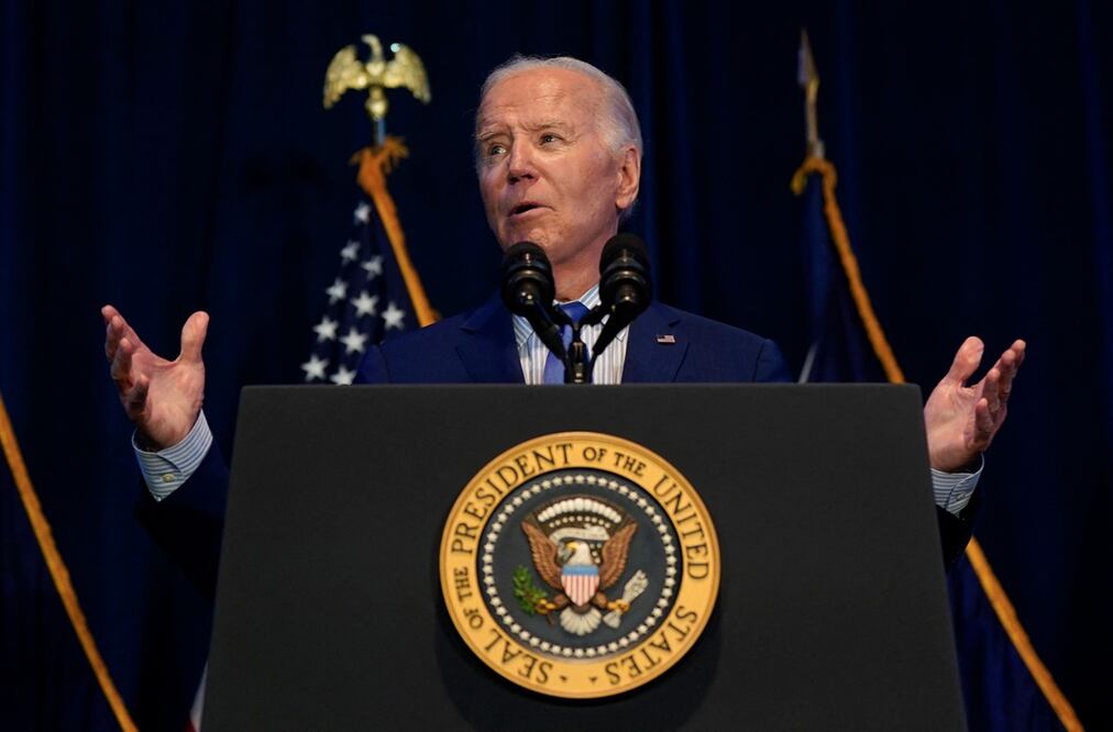El informe se produjo después de una investigación de un año sobre la retención indebida de documentos clasificados por Biden, de su época como senador y como vicepresidente, que se encontraron en su casa de Delaware, así como en una oficina privada. Foto: AFP