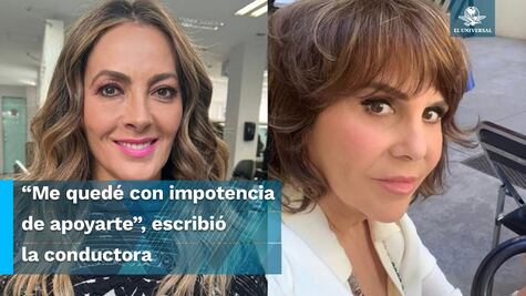 Critican a Verónica del Castillo después de “promocionarse" tras la muerte de Rebecca Jones