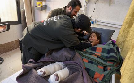 Sham, la niña "milagro" del terremoto en Siria, corre el riesgo de perder sus piernas