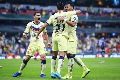 América celebra antes de jugar el Clásico contra Chivas