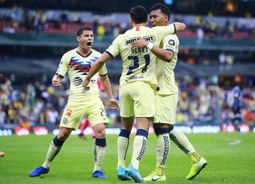 América celebra antes de jugar el Clásico contra Chivas