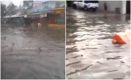 Lluvias de esta mañana provocan inundaciones y afectaciones viales en la zona Oriente