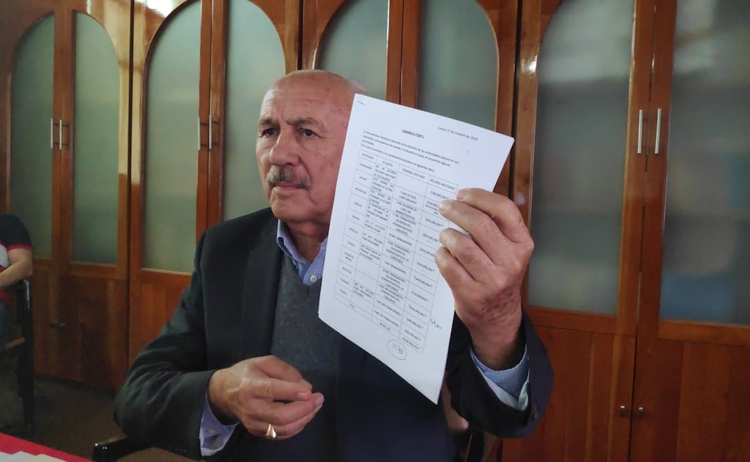 Enrique Levet Gorozpe, secretario general de la Confederación Nacional de Trabajadores Universitarios / Foto tomada de Facebook Contu Mx