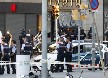 Identifican autor del atentado en Barcelona