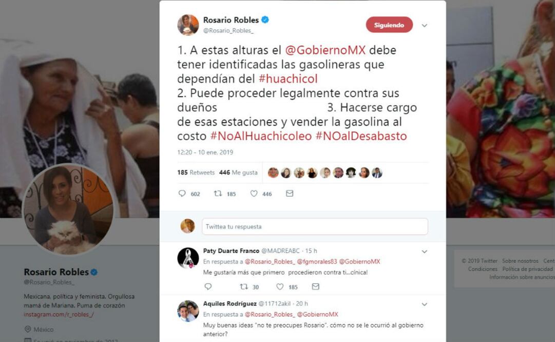Foto: Captura de pantalla tomada de su Twitter