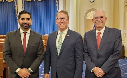 Embajador Lazzeri realiza primera visita oficial al Capitolio; garantiza "amplio respaldo" de congresistas de EU al TMEC