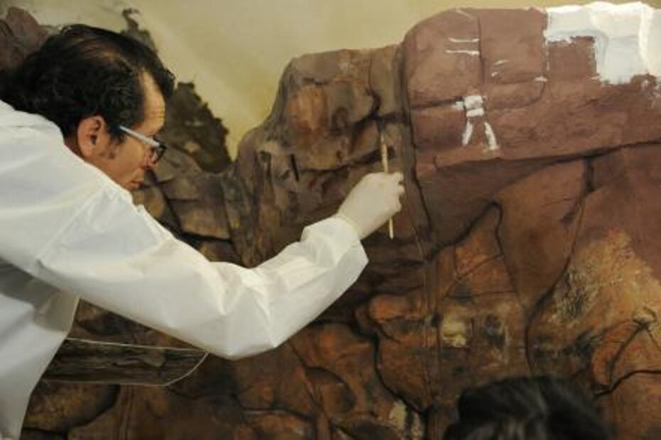 Exhibirán pieza con pintura rupestre de más de seis mil años