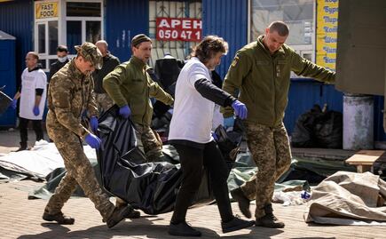 Zelensky pide "una respuesta mundial firme" tras masacre de civiles en Kramatorsk