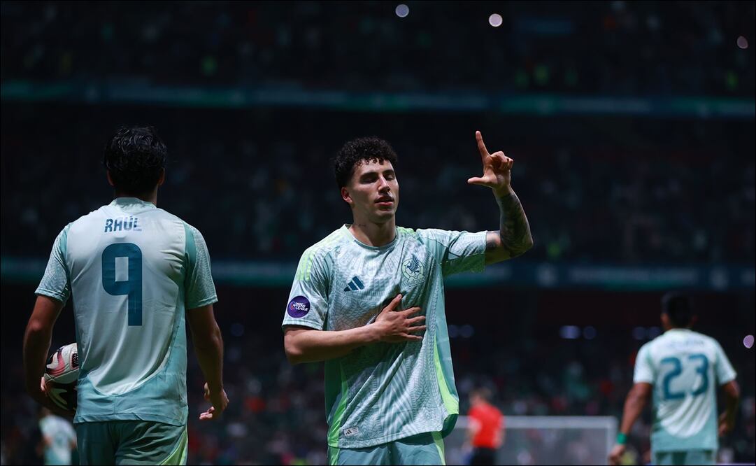 Jorge Sánchez con la camiseta de la Selección Mexicana / Foto: Imago7
