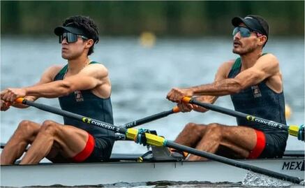 La dupla mexicana de Alexis López y Miguel Carballo gana la plata en Copa del Mundo de Remo