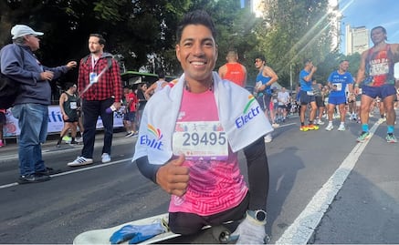 Atletlas paralímpicos elogian la nueva ruta del Medio Maratón de la CDMX