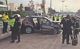 Una pestañita y a mimir para siempre: Hombre muere al estrellarse contra el muro de contención en Cuajimalpa