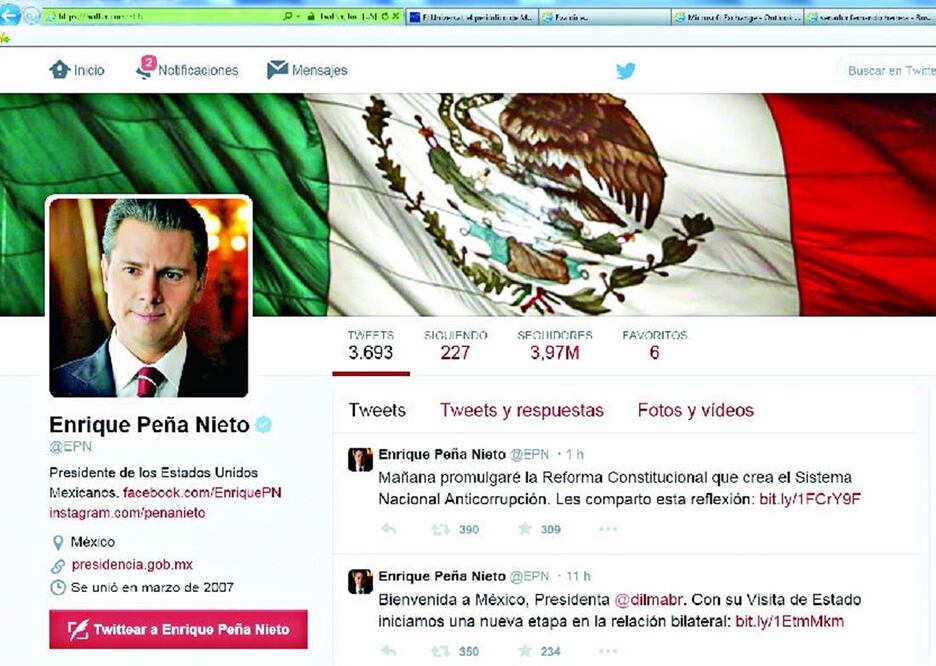 El mandatario mexicano dio a conocer, en su cuenta de Twitter, la publicación de la ley (ESPECIAL)