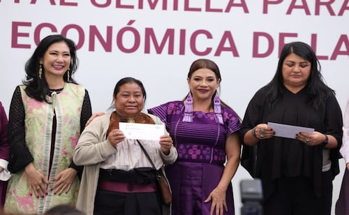 Entregan apoyo a mujeres del programa “Capital Semilla”; 25 mil pesos para que emprendan sus negocios
