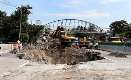 Día a día. A una semana del socavón en el Paso Exprés