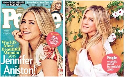 Jennifer Aniston, la más bella del mundo según "People"