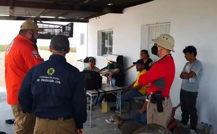 Rescatan a 12 migrantes abandonados por un "coyote" en Chihuahua