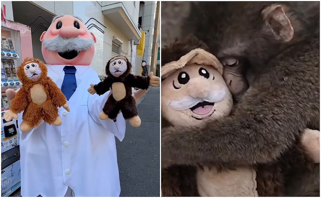 El Dr. Simi mostró su versión del pequeño mono que se convirtió rápidamente en objeto de deseo para los mexicanos. Foto: Instagram