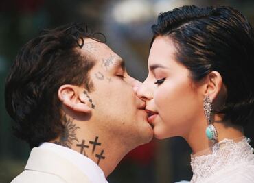 Christian Nodal y Ángela Aguilar: la calaverita de una pareja controversial