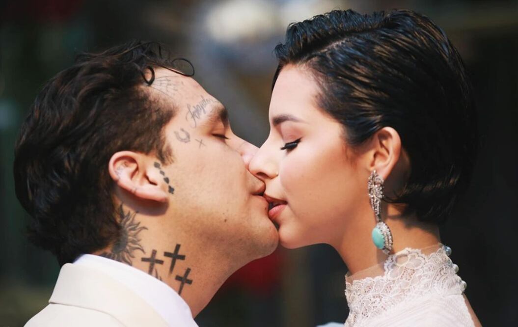 Ángela Aguilar y Christian Nodal contrajeron matrimonio el 24 de julio del 2024. 
Foto: Instagram