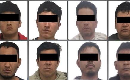 Desmantelan banda de 14 presuntos ladrones y secuestradores que operaban en la México-Querétaro 