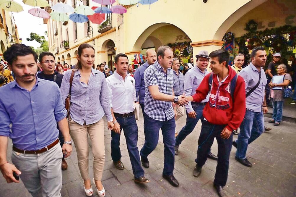 Tras acudir al arranque de obras en el parque Tlaltenango, Blanco insistió en que no proceden las solicitudes de revocación de mandato en su contra (CIUDADANOS MX)