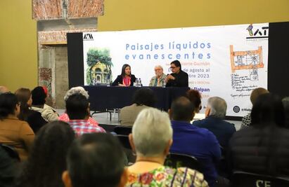Invita alcaldía Tlalpan a visitar exhibición "Paisajes líquidos evanescentes"