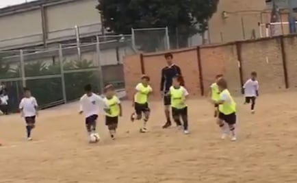 Video. El golazo del hijo de Cristiano Ronaldo 