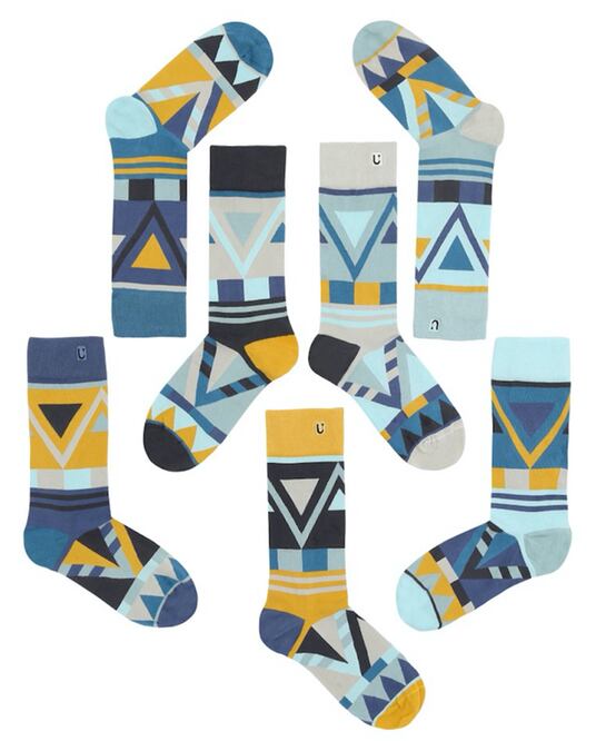 Con esta opción podrás usar los calcetines tal y como te los encuentres  (Crédito: www.uru.dk/solosocks/)