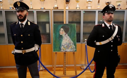 Confirman que cuadro robado hace 20 años en Italia es de Gustav Klimt