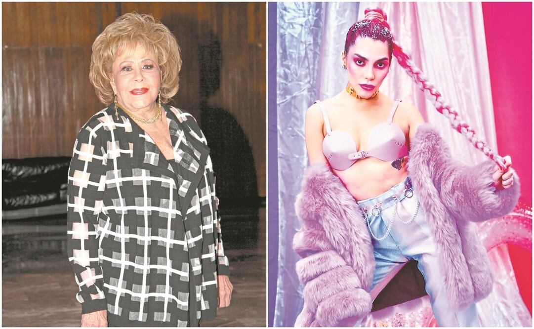 Silvia Pinal y Frida Sofía. Fotos: Archivo