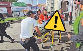 Con el cuerpo quemado, un hombre logra llegar al Metro Cuauhtémoc para pedir ayuda
