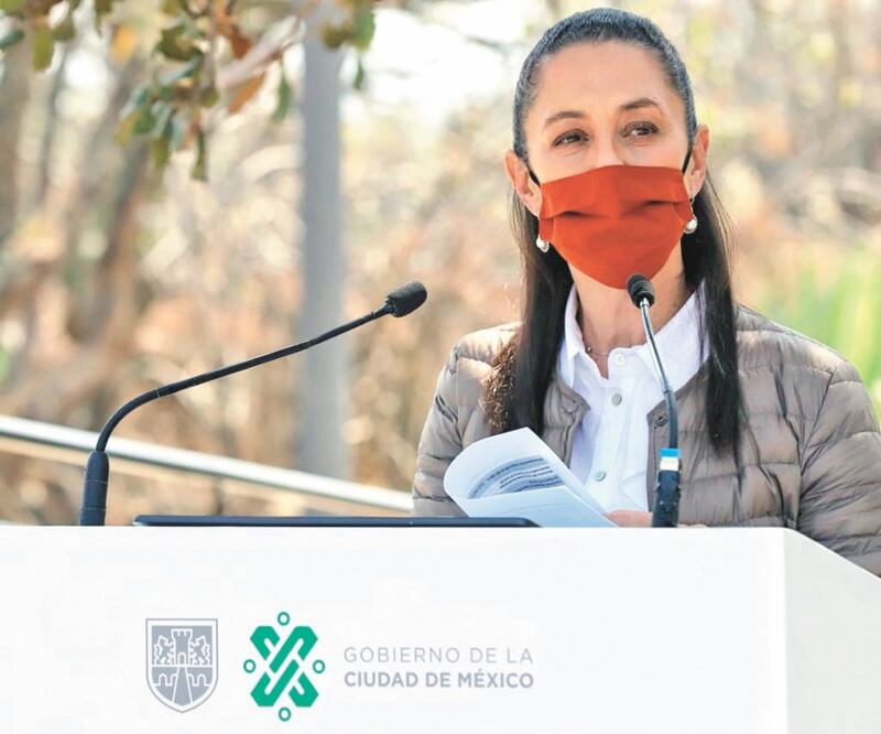La jefa de Gobierno hizo un llamado para que la manifestación del 8 de marzo sea pacífica. Foto: ARCHIVO EL UNIVERSAL