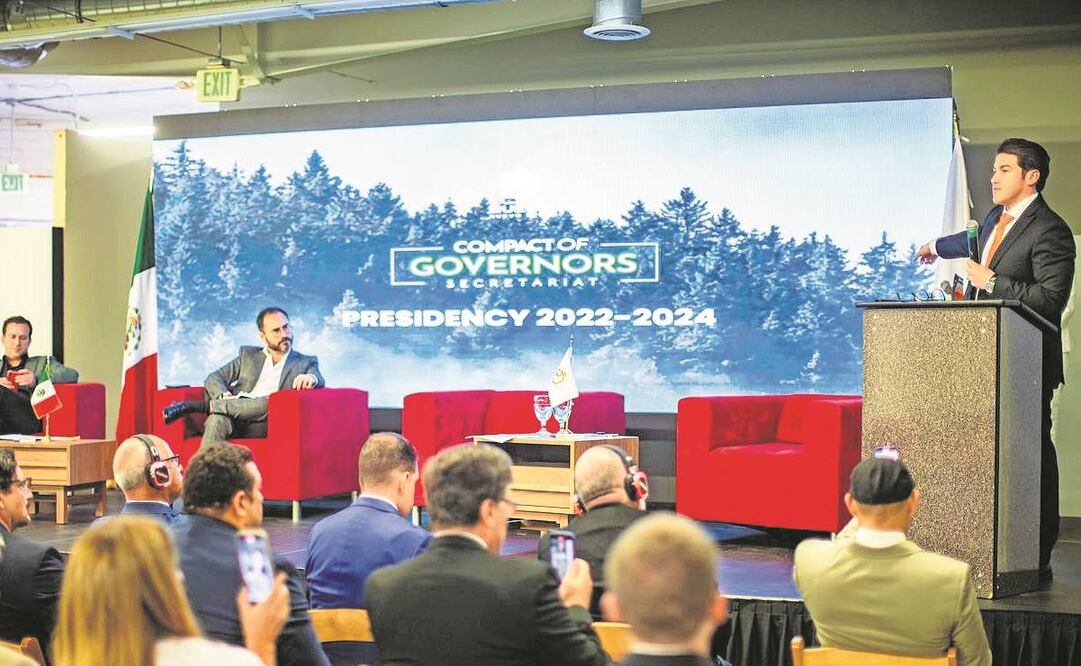 El gobernador Samuel García informó que la coalición que preside preparará los trabajos del COP 27. Foto: Especial