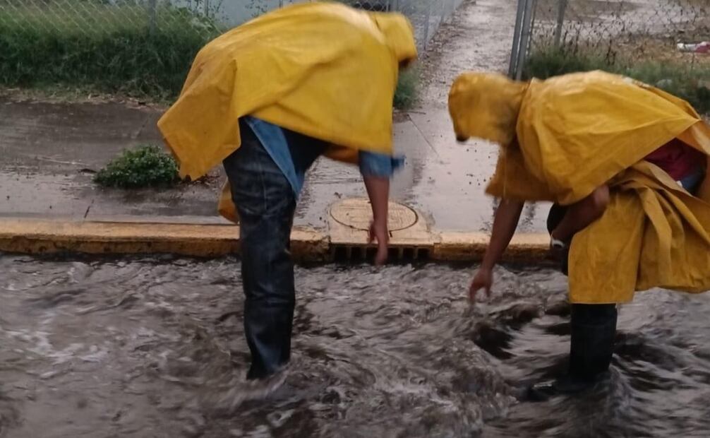 Fuerte lluvia con granizo se registra en algunos municipios del Valle de México. Foto: Especial