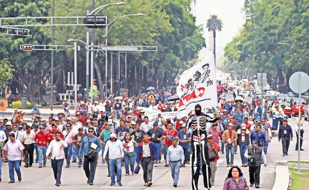 La Coordinadora buscar que las autoridades retomen las mesas de negociación que quedaron inconclusas el año pasado. /Archivo - EL UNIVERSAL