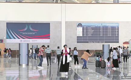 AIFA pasará de 12 a 46 vuelos diarios, a partir del 15 de agosto