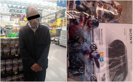 Detienen a adulto mayor por robo en tienda de autoservicio en Iztapalapa