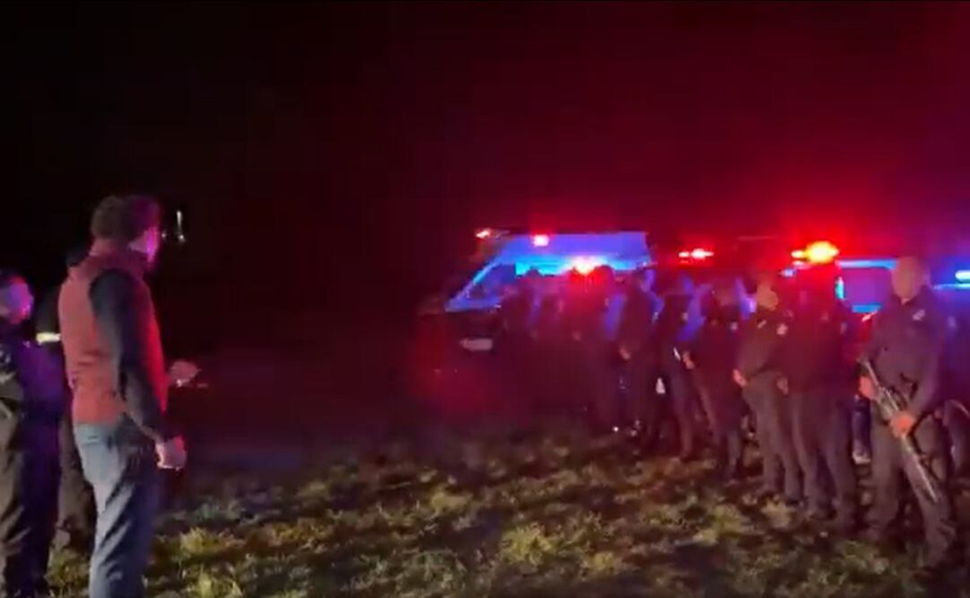 Cuando se escucharon los balazos el edil pidió a los agentes acudir a verificar lo sucedido. Foto: captura de video