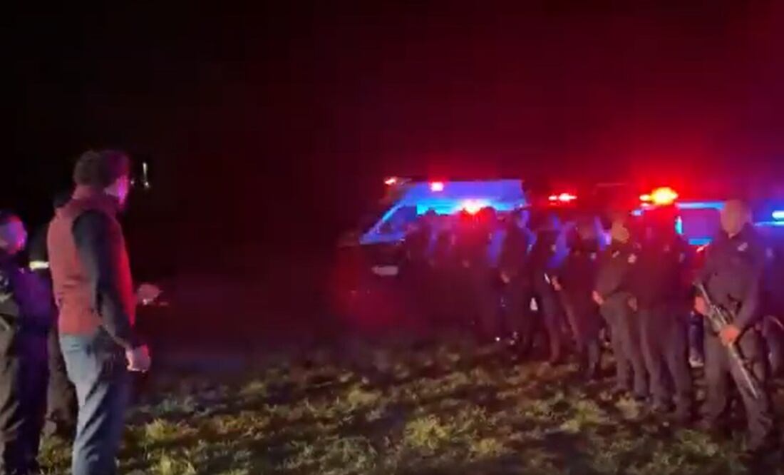Cuando se escucharon los balazos el edil pidió a los agentes acudir a verificar lo sucedido. Foto: captura de video