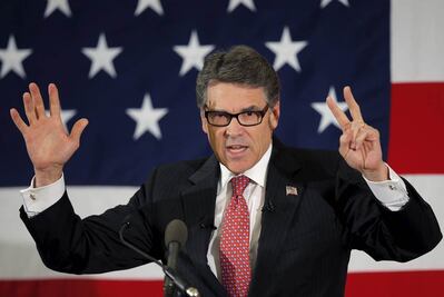 Perry descalifica a Trump; 'México es socio', dice