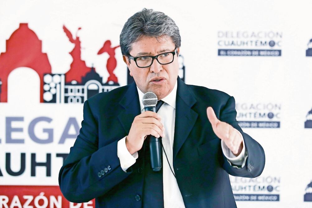 El jefe delegacional de Cuauhtémoc, Ricardo Monreal agradeció a través de un video a organizaciones políticas considerarlo una opción para gobernar la CDMX. (ARCHIVO EL UNIVERSAL)