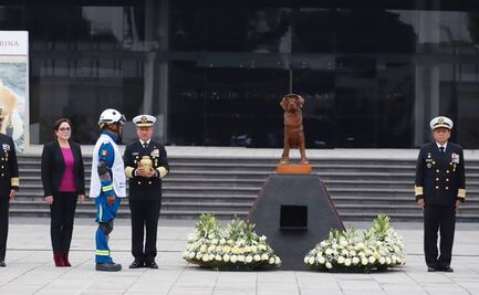 "Nos vemos gordita, hasta la próxima misión", rinden homenaje luctuoso a Frida, perrita rescatista
