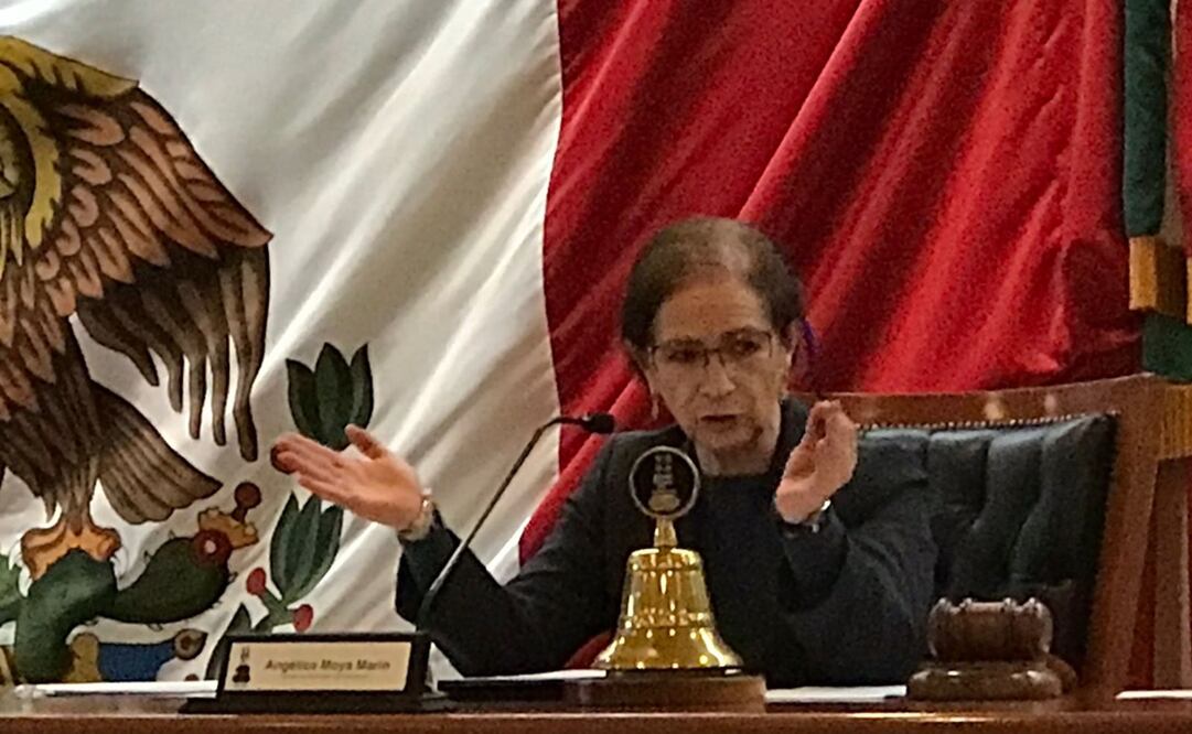 Angélica Moya Marín, alcaldesa de Naucalpan. Foto: Rebeca Jiménez / EL UNIVERSAL