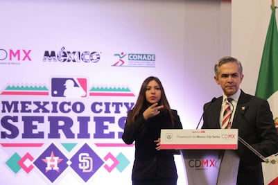 Mancera anuncia regreso de Grandes Ligas a la CDMX
