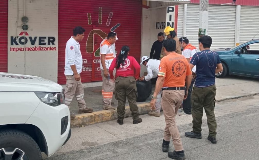 Derrame de amoniaco moviliza a cuerpos de socorro en Tonalá, Chiapas; no reportan intoxicados.
Foto: Especial.