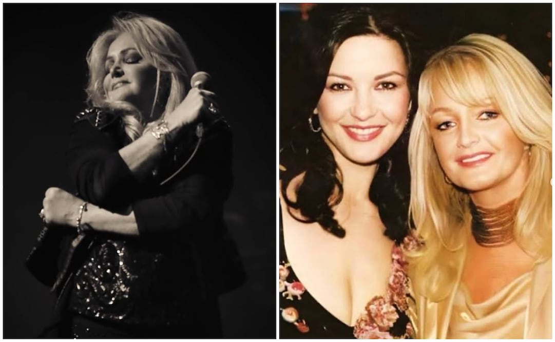 Catherine Zeta-Jones despide con mensaje de amor a Bonnie Tyler.