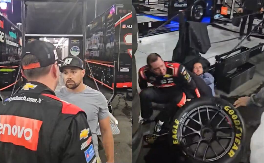 Dos pilotos del Nascar All-Star terminaron a los golpes / Foto: Especiales