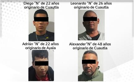 Detienen a 4 hombres cuando salían del Cereso de Morelos; esperaban a un líder criminal y portaban armas de grueso calibre